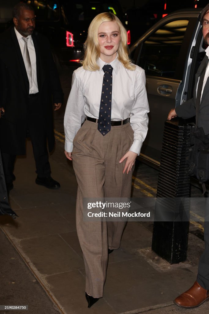 Celebrity Sightings In London- December 16, 2024