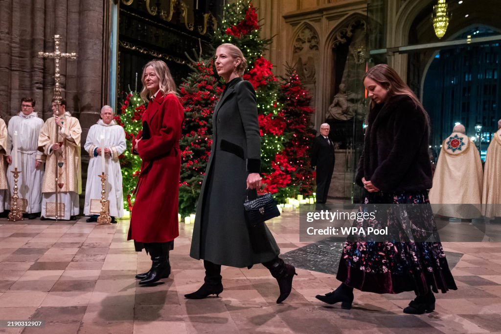 Members Of The Royal Family Attend The 'Together At Christmas' Carol Service