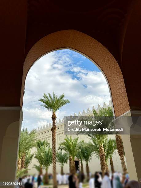 shajareh mosque , medina, saudi arabia, 02/02,2023 - moské bildbanksfoton och bilder