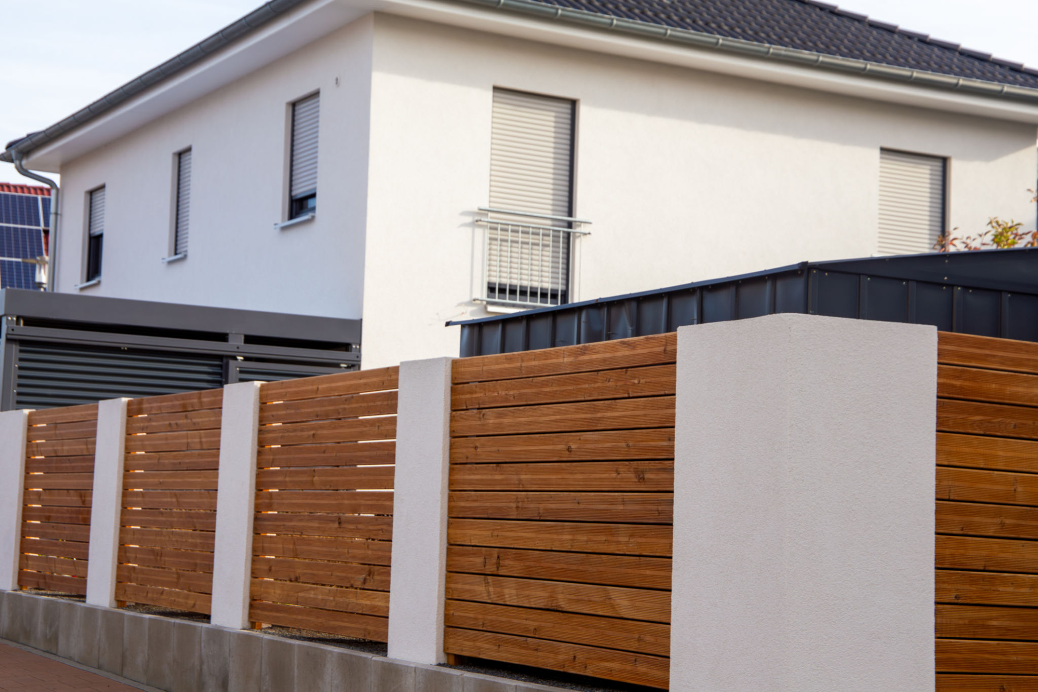 beautiful home fence