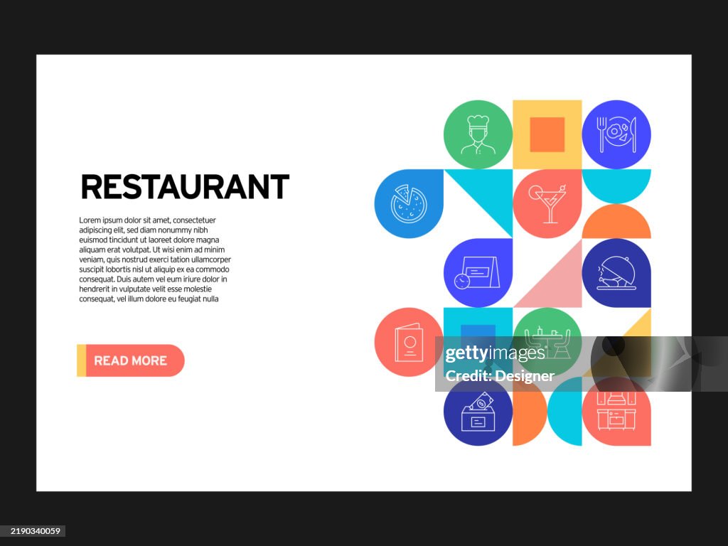 chef with menu scroll - culinary illustration for... Restaurant Related Vector Illustration Food Drink Cutlery Chef Menu ...