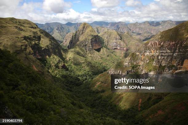El Codo de los Andes seen, this mountain range is so nicknamed because at this location the Andes take a turn south almost at a 90 degree angle, and...