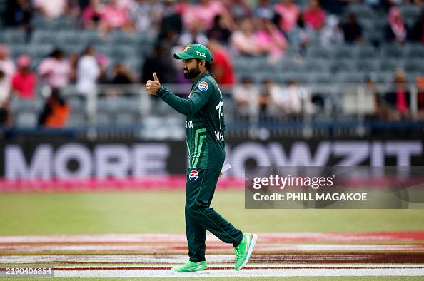 Pakistan Api Rizwa Pakistan's Mohammad Rizwan gestures after the coin toss ahead of the ...