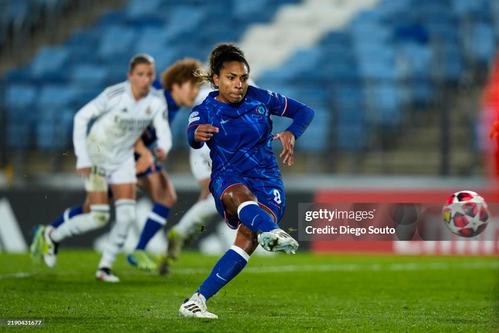 Real Madrid CF v Chelsea FC - UEFA Women's Champions League 2024/25 Group Stage MD6