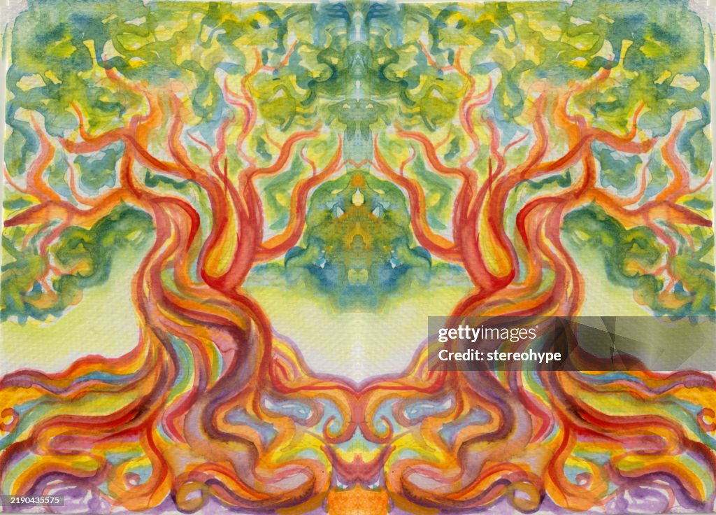 Tree Simetry Tree Symmetry High-Res Vector Graphic - Getty Images