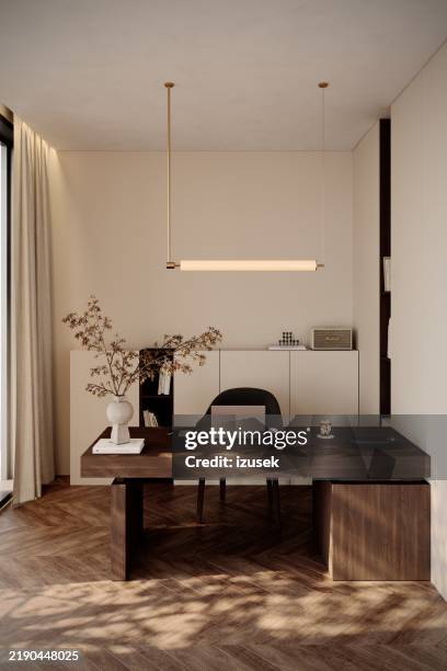 home office - acer laptop stockfoto's en -beelden