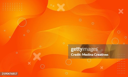 Gradient Orange Abstract Fluid Shape Background Gradient Orange Abstract Fluid Shape Background