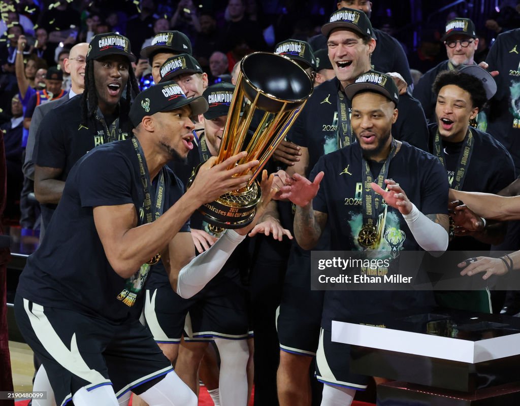 Milwaukee Bucks v Oklahoma City Thunder: Championship - Emirates NBA Cup 2024