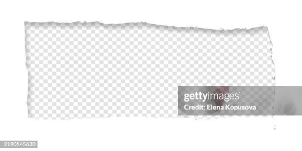 ilustrações de stock, clip art, desenhos animados e ícones de rectangular paper frame with jagged edges in retro style. torn rectangular sheet of paper with window on isolated background. creative paper vector template with empty space. - rasgado