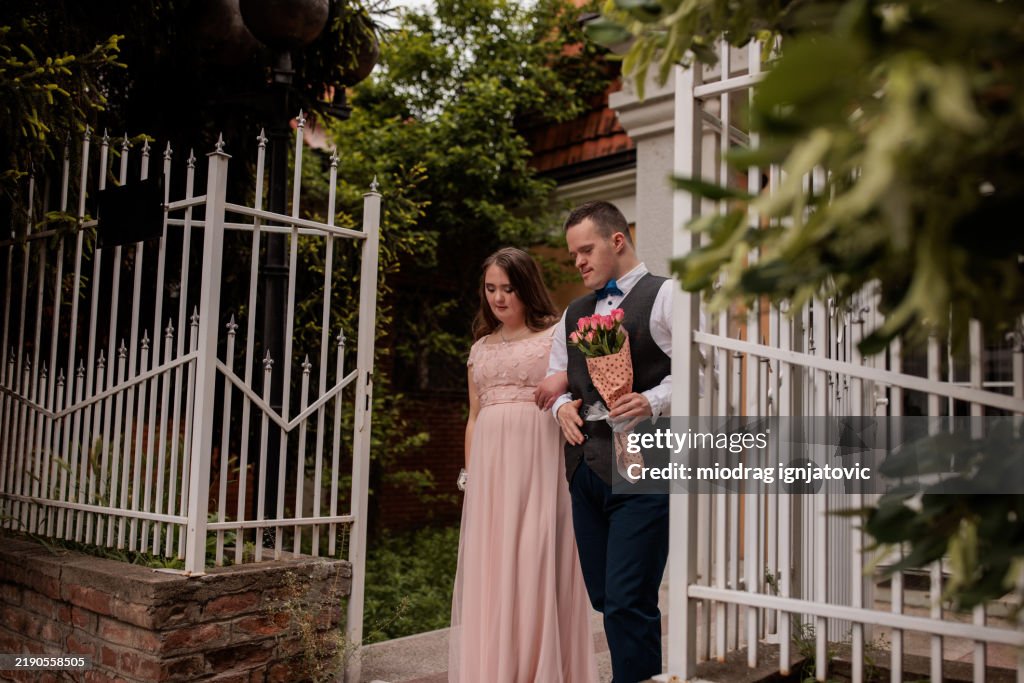 Couple Going to Prom