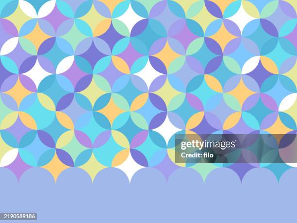 modern shape sparkle overlap pattern background - nature patterns top stock illustrations