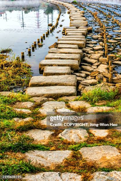 Water Rocks Pathway 12,525 Stone Pathway In Water Stock Photos, High-Res Pictures, and ...