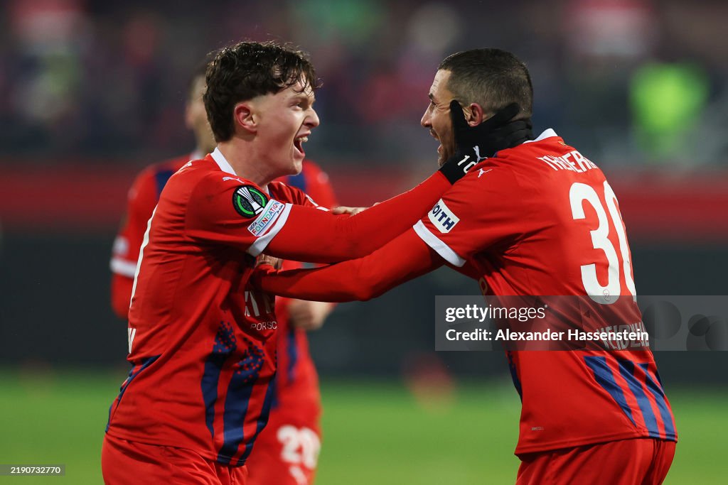 1. FC Heidenheim 1846 v FC St. Gallen 1879 - UEFA Conference League 2024/25 League Phase MD6