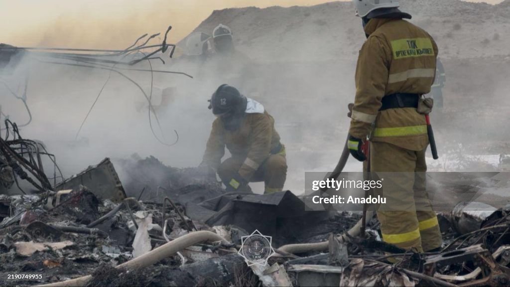 Azerbaijani passenger plane crashes near Kazakh city of Aktau