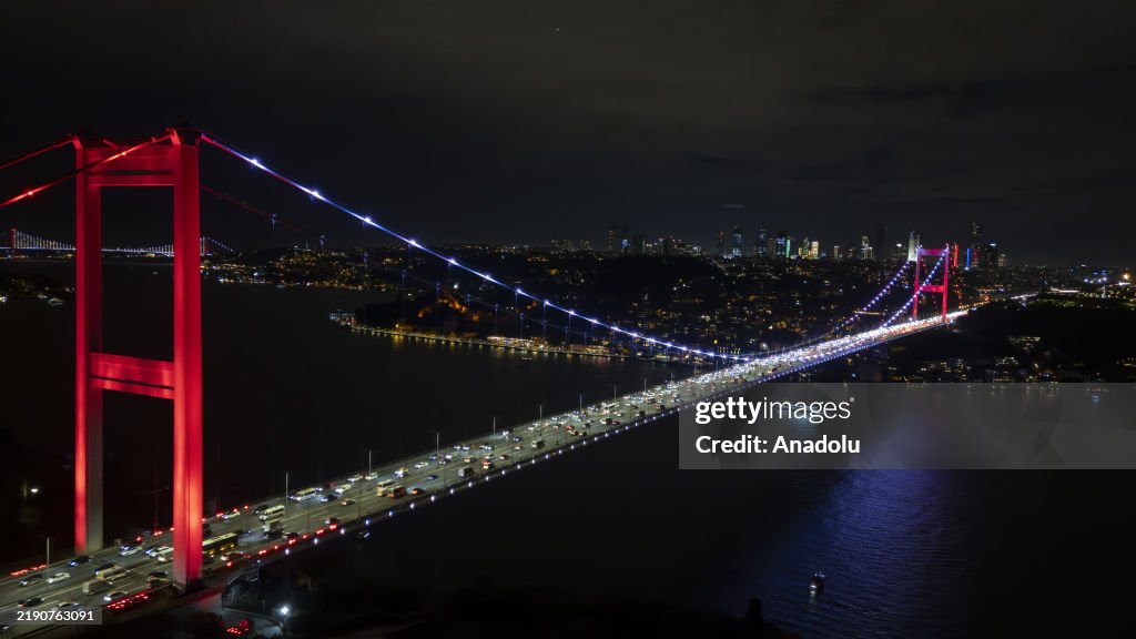 Rush hour traffic in Istanbul