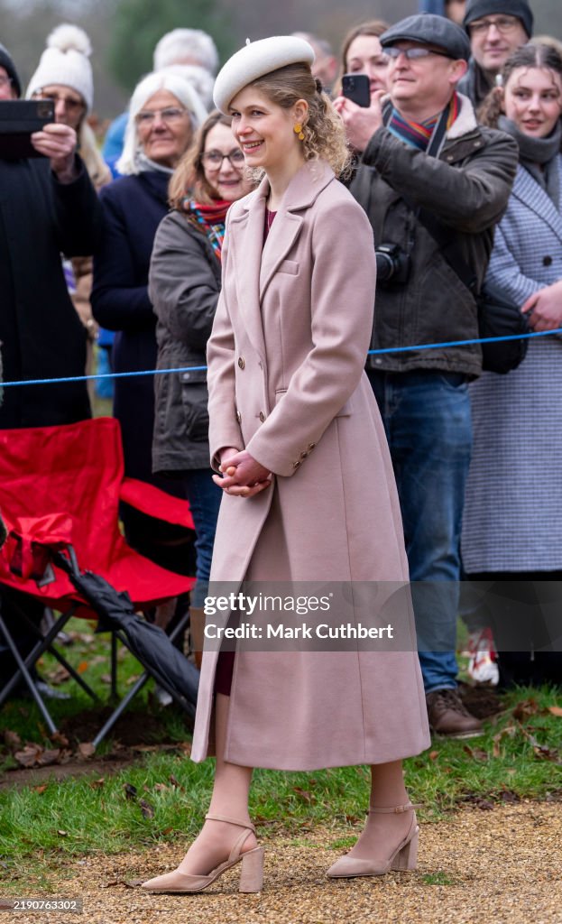 The British Royal Family Attend The Christmas Morning Service