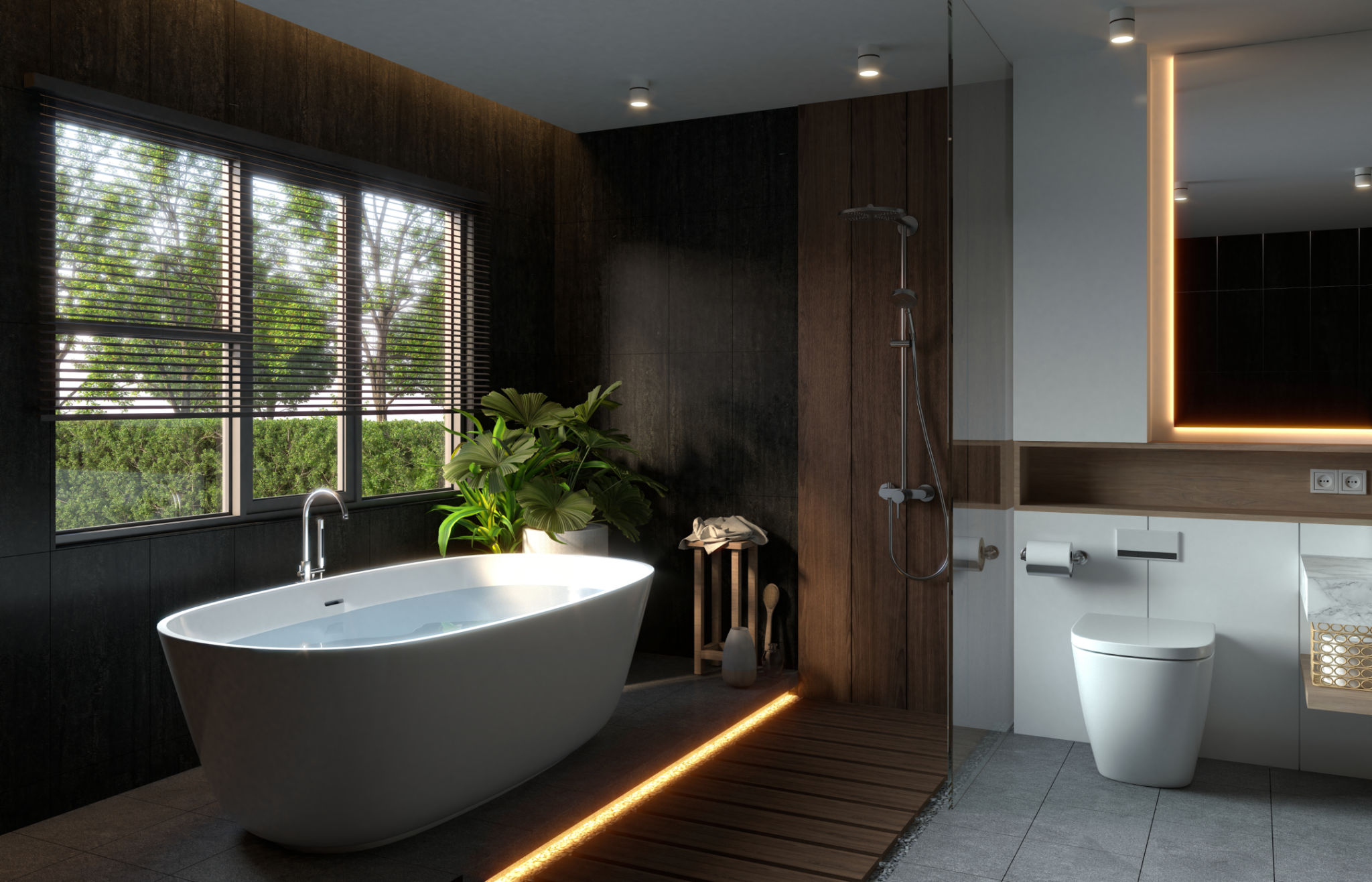 nature inspired bathroom