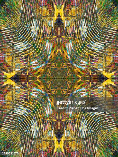 circular metal bench and shadows in gloucester green market, oxford, abstract visualization - pavement background stock illustrations