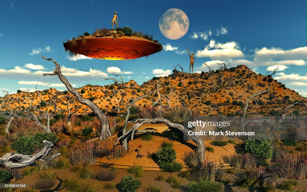 Alien Search And Rescue Mission High-Res Vector Graphic - Getty Images