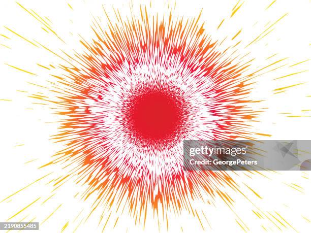 circlular border - frame and exploding light trails - microdose stock illustrations