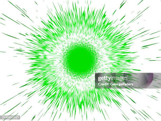 circlular border - frame and exploding light trails - microdose stock illustrations