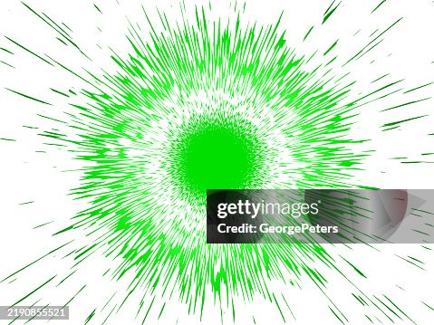 Circlular Border - frame and exploding light trails Circlular Border - frame and exploding light trails