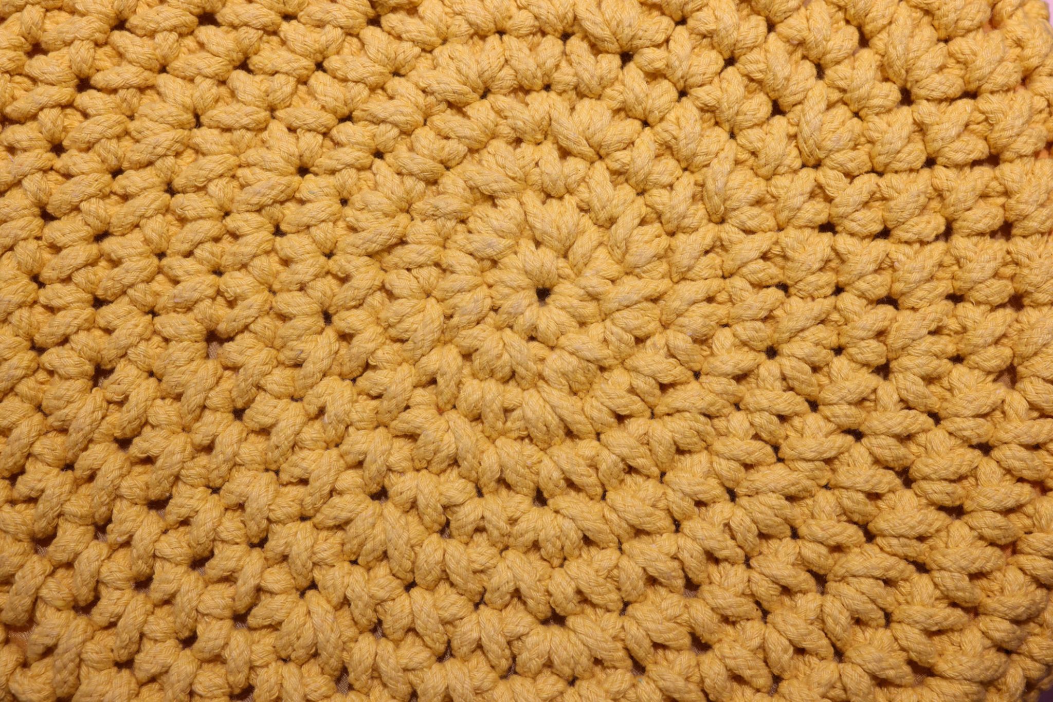 crochet rug nursery