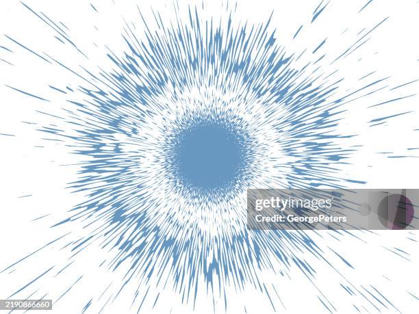 circlular border - frame and exploding light trails - microdose stock illustrations