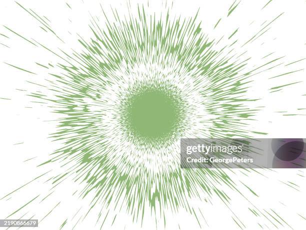 circlular border - frame and exploding light trails - microdose stock illustrations