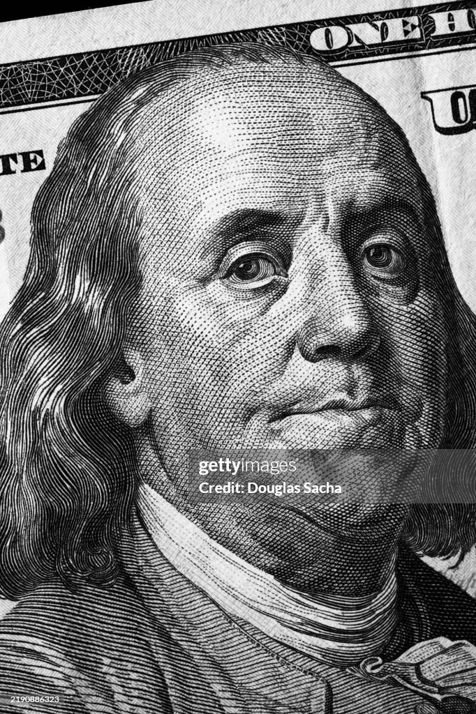 Portrait of Ben Franklin