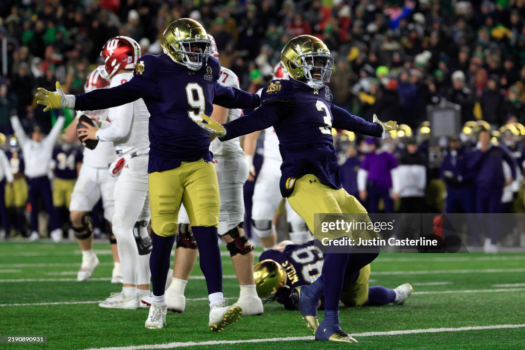 Indiana v Notre Dame - Playoff First Round
