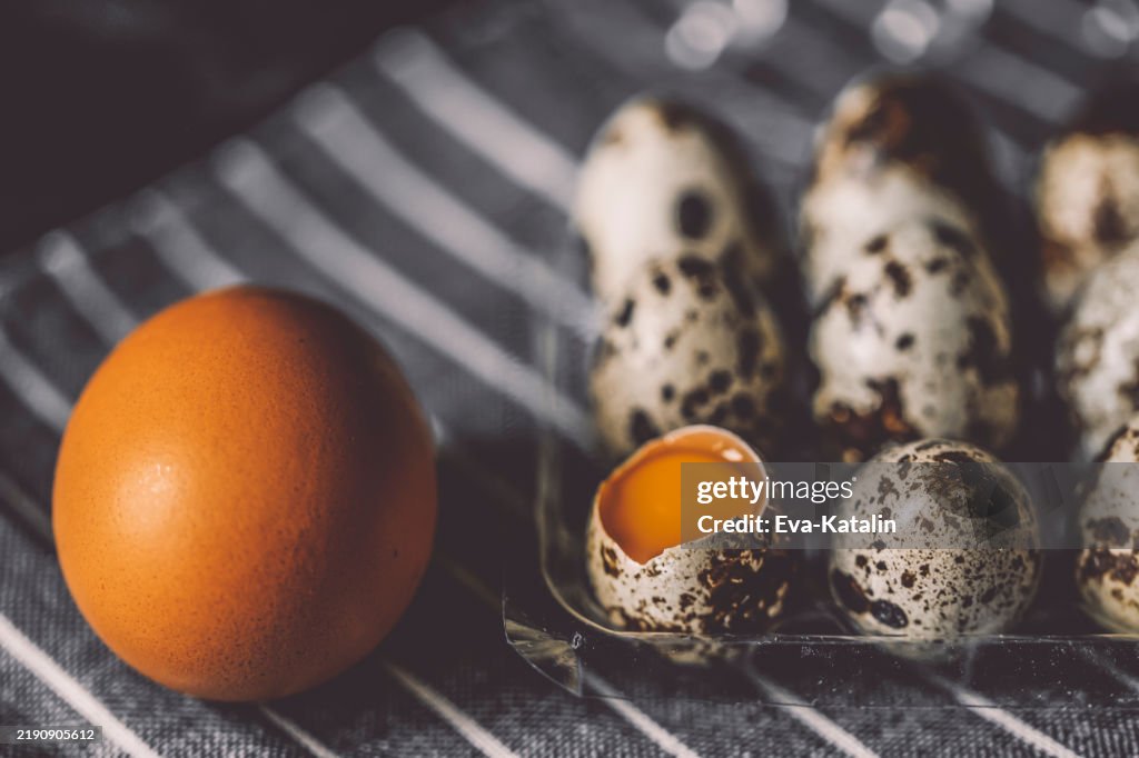Naturaleza muerta con huevos