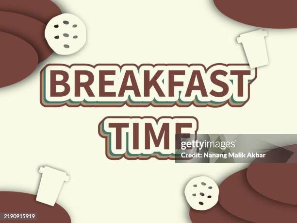 Breakfast Time Editable Text Effect Text Can Be Changed In Graphic ...