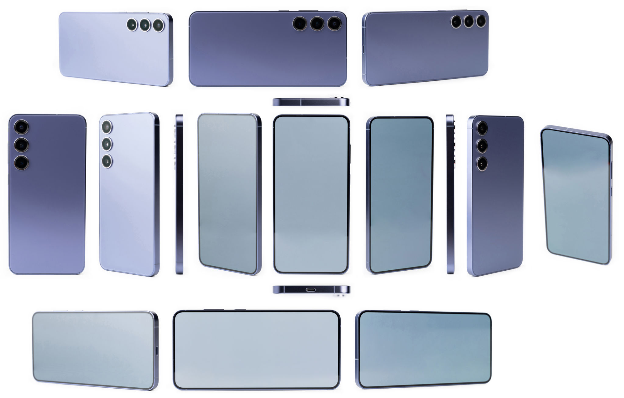 using smartphone