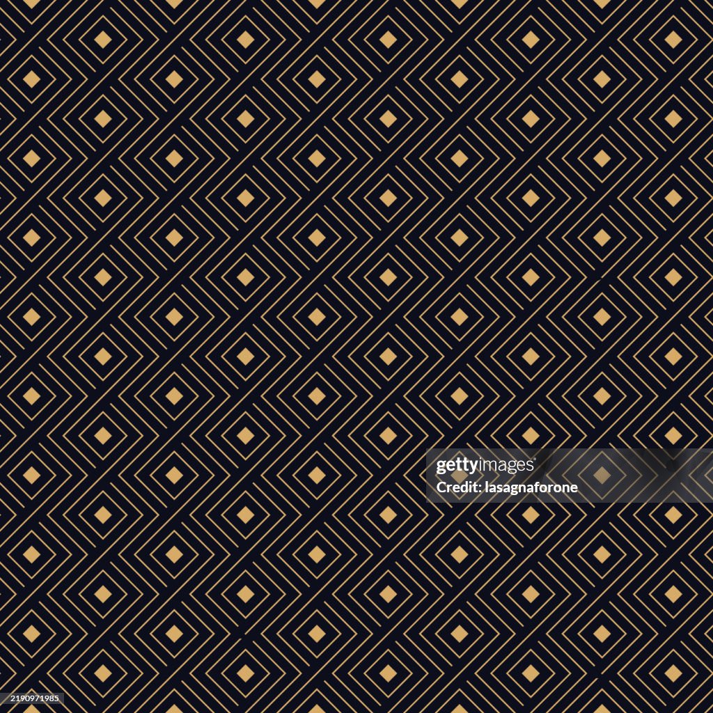 Seamless Geometric Vector Pattern