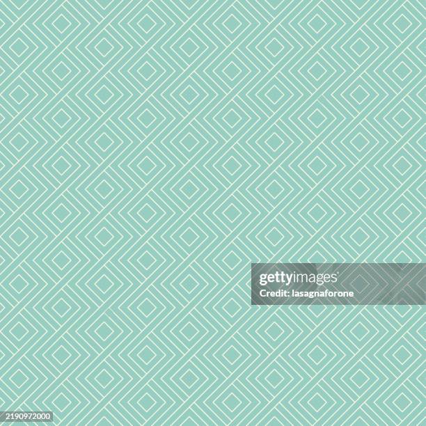seamless geometric vector pattern - diamond pattern seamless stock illustrations