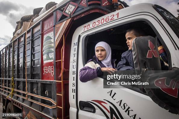 13-year-old Lana who was born in Syria and her brother 6-year-old ...