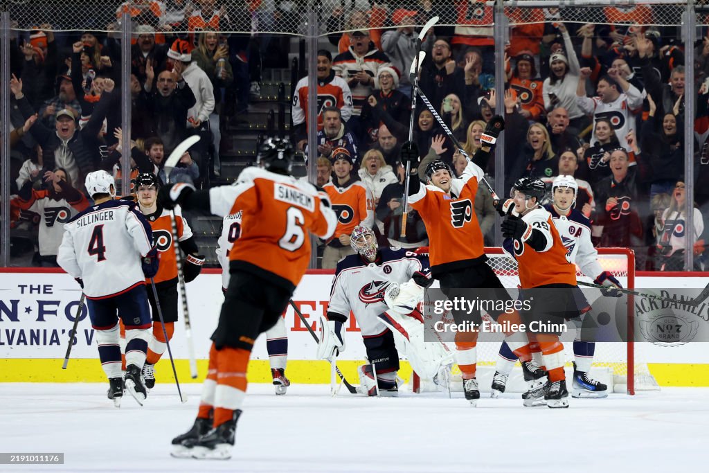 Columbus Blue Jackets v Philadelphia Flyers
