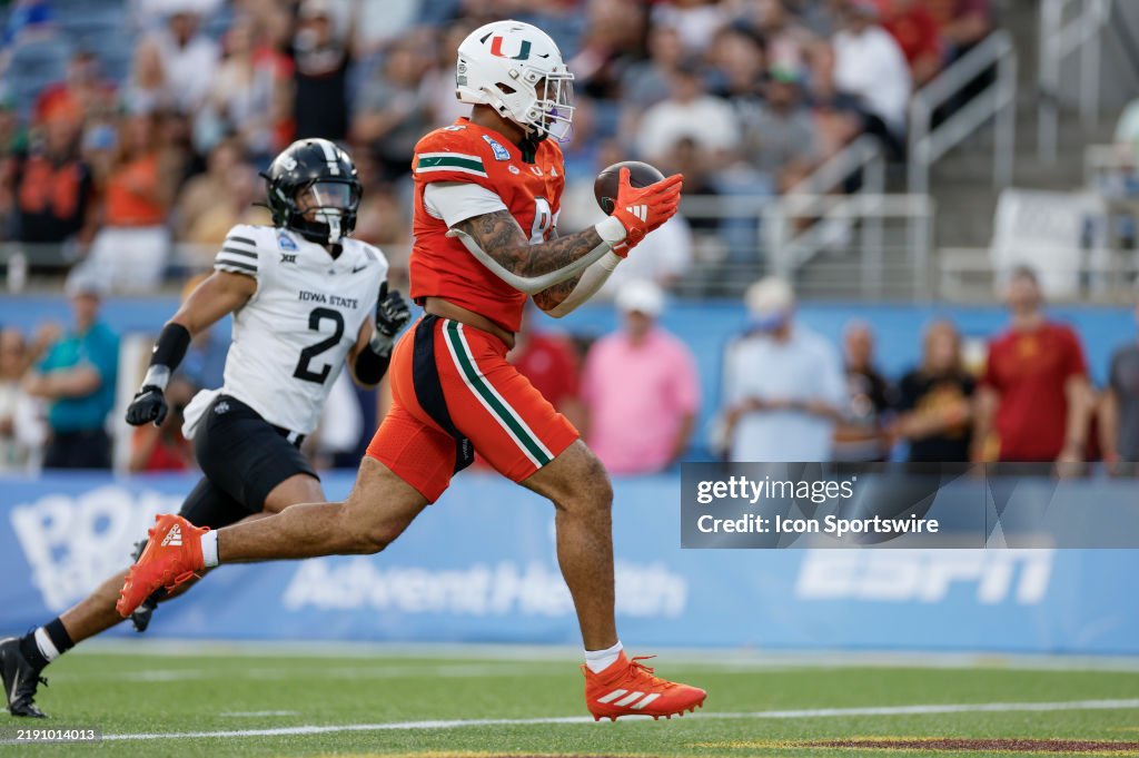 COLLEGE FOOTBALL: DEC 28 Pop-Tarts Bowl - Iowa State vs Miami