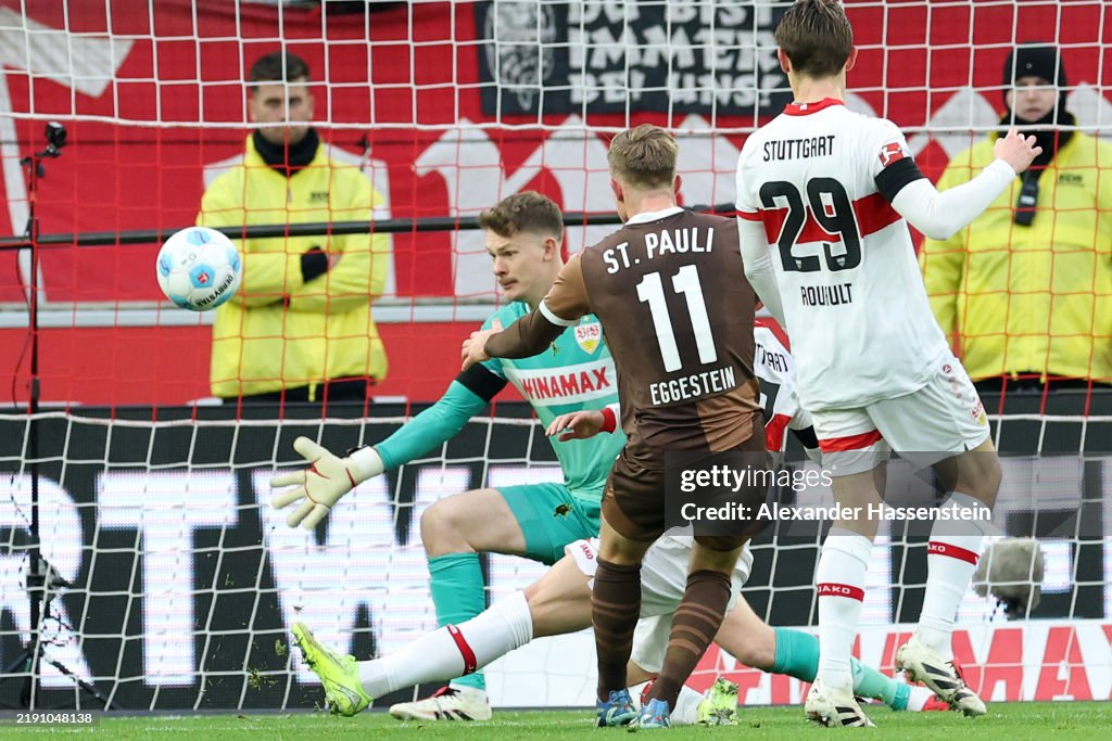 VfB Stuttgart v FC St. Pauli 1910 - Bundesliga