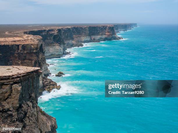 the great bight of south australia - limestone stock pictures, royalty-free photos & images