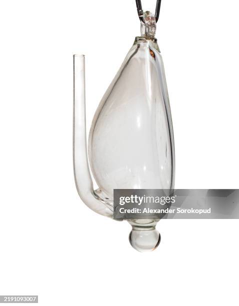 old medical devices. real scales. glass flasks. pharmacy equipment. - amber beer bottle stock pictures, royalty-free photos & images