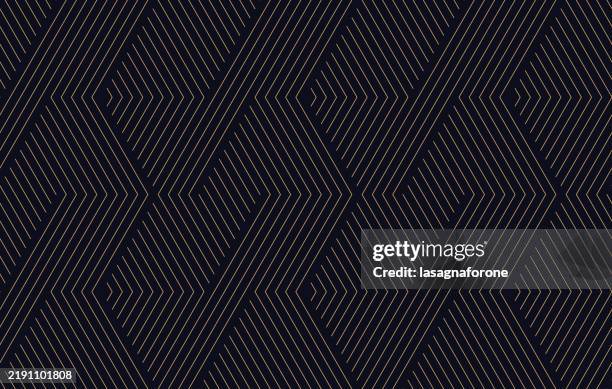 seamless geometric vector pattern - interlocking circles stock illustrations