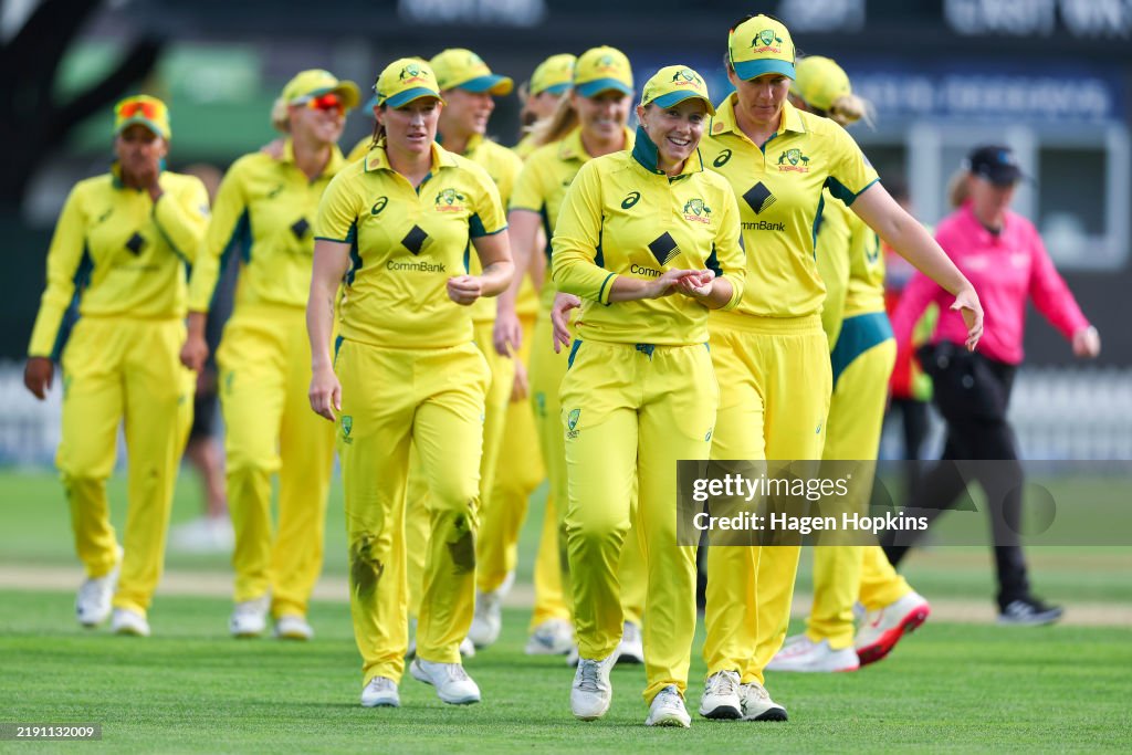 New Zealand v Australia - Women's ODI Series: Game 3