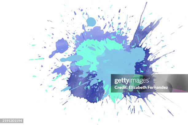 Multiple Blue Color Splat 1,618 Blue And Purple Paint Splatter Stock Photos, High-Res Pictures ...
