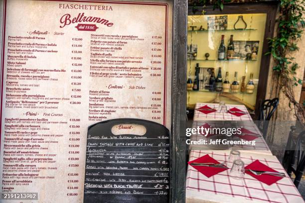 Rome Restaurant Menu