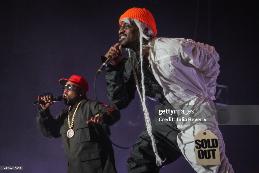 Cochella Rappers Rappers Big Boi and Andre 3000 of OutKast perform during the... News ...