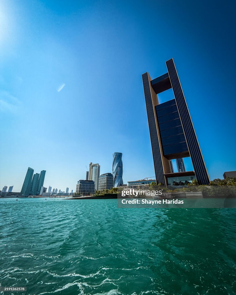 Four Seasons Hotel shot from Bahrain Bay