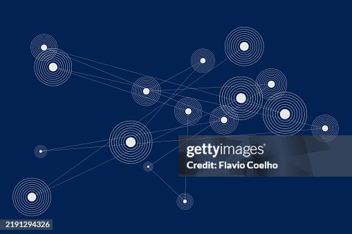 Interconnected concentric circles Interconnected concentric circles