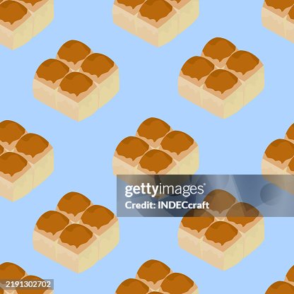 Bread seamless pattern Bread seamless pattern